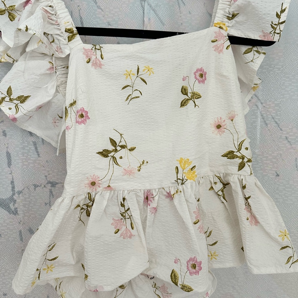 Spring: Summer flare top